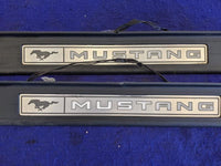 2015-2023 Ford Mustang GT S550 Pair Driver Passenger Door Sill Scuff Lighted - The Parts Farm