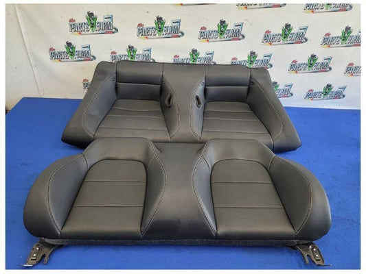 2015-2017 Ford Mustang GT S550 Rear Convertible Seats Leather Upper Lower 2601 - The Parts Farm
