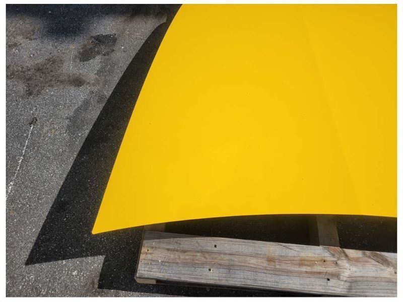 2003-2006 Chevrolet SSR Pickup Truck Rear Bed Cover Top Paint Yellow 2426 - The Parts Farm