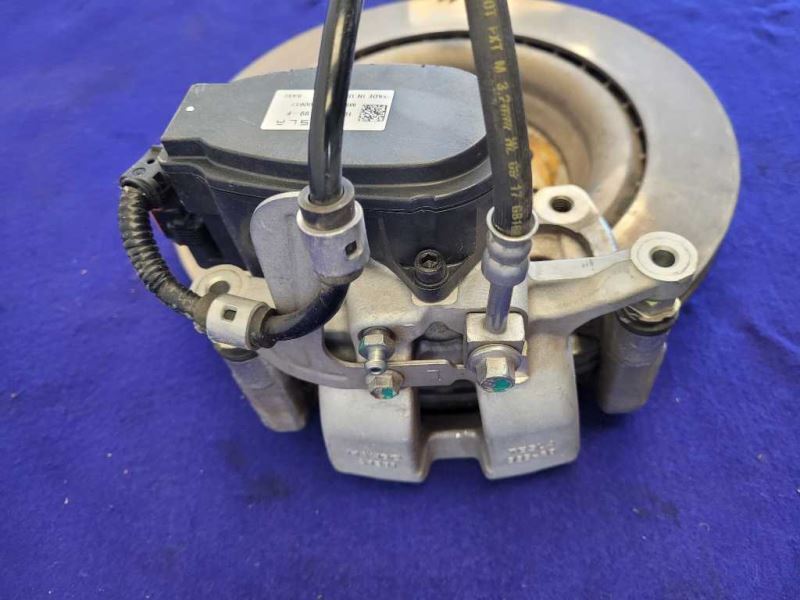 2017 2018 2019 2020 Tesla Model 3 Long Range Driver Left Rear Caliper Rotor Pad - The Parts Farm