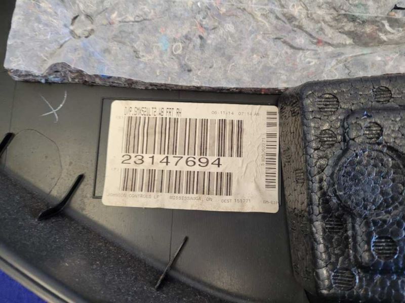 2010-2015 Chevrolet Camaro SS Pair Door Panels Blue Insert Handle Switch 2325 - The Parts Farm