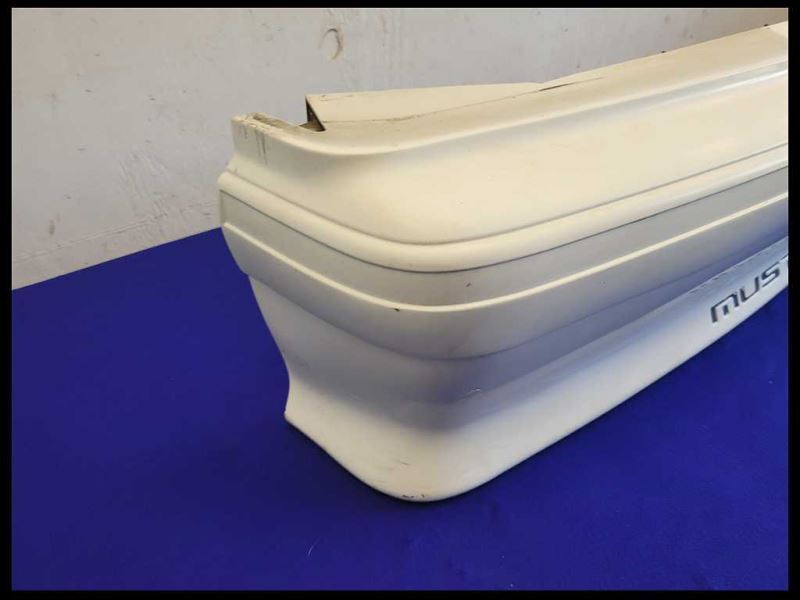 1987-1993 Ford Mustang GT 5.0L Rear Back Bumper Cover Skirt Scuffs Scratches - The Parts Farm
