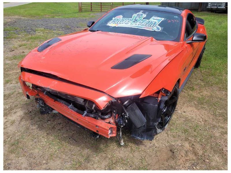 2015-2023 Ford Mustang GT S550 Passenger Right Door Coupe Shell Paint CY 2373 - The Parts Farm