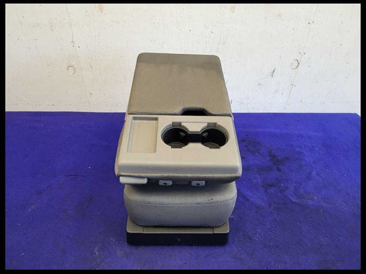 2015-2020 Ford F150 4x4 Pickup Truck Front Seat Bench Center Split Gray Cloth - The Parts Farm