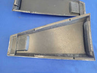 2011-2014 Ford Mustang GT GT500 Pair Side Window Quarter Scoops Louvers 2634 - The Parts Farm