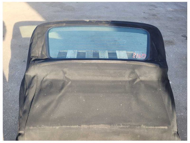 2001-2006 BMW M3 E46 Convertible Soft Top Cloth Roof Black 2448 - The Parts Farm