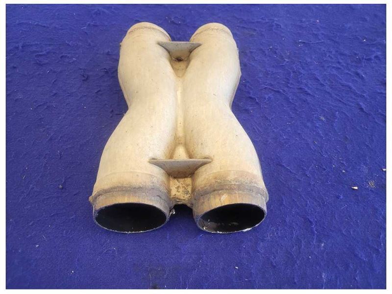 2016-2022 Chevrolet Camaro SS 6.2L X Pipe Mid Exhaust Weld In Pipe - The Parts Farm