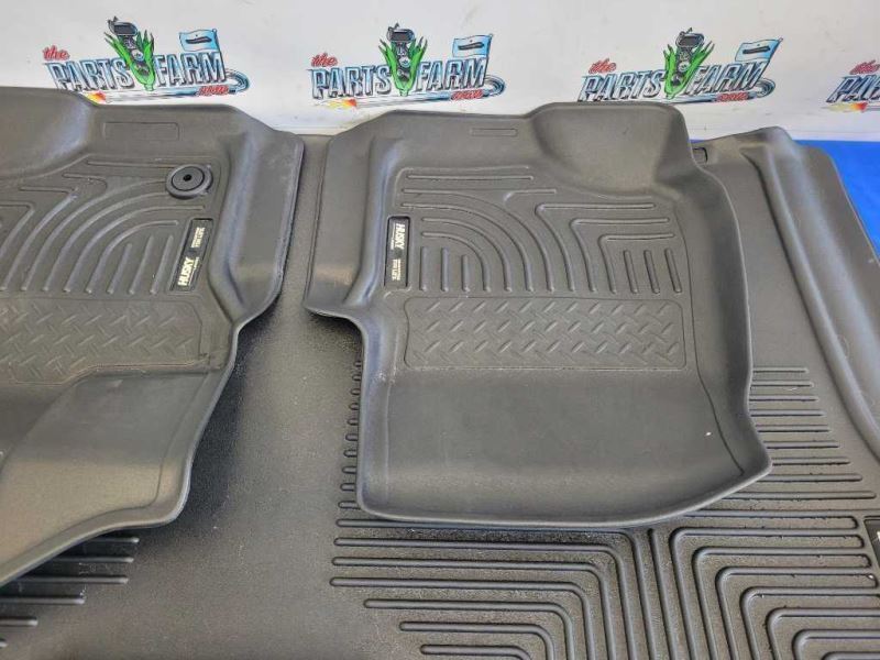 2015-2020 Ford F150 Pickup Truck Set Rubber Floor Mats Cover Trim 2548 - The Parts Farm