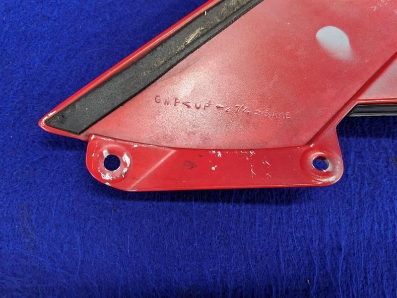 2003-2006 Chevrolet SSR Front Passenger A Pillar Right RH Red Trim Panel - The Parts Farm