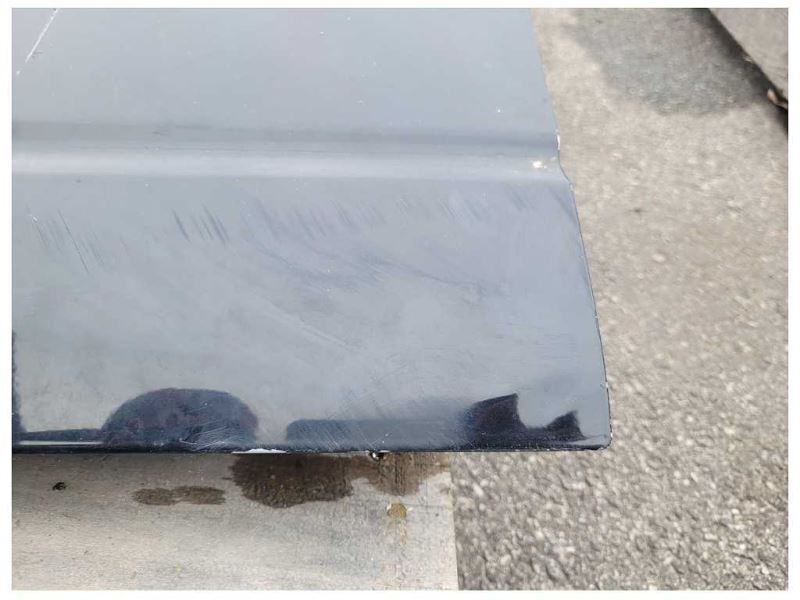 2008-2014 Cadillac CTSV Driver Left Front Door Paint Black *Bent Corner* 869 - The Parts Farm