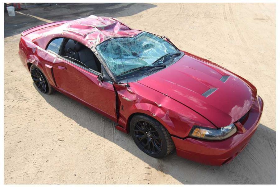 2003-2004 Ford Mustang Cobra SVT DOHC 4.6L K Member Frame Support Engine Cradle - The Parts Farm
