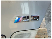 2003 BMW M3 Coupe Rear Deck Lid Trunk No Spoiler Wing Paint Silver 1899 - The Parts Farm