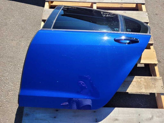 2014-2017 Chevrolet SS Sedan Driver Left Front Door Shell Paint Blue - The Parts Farm