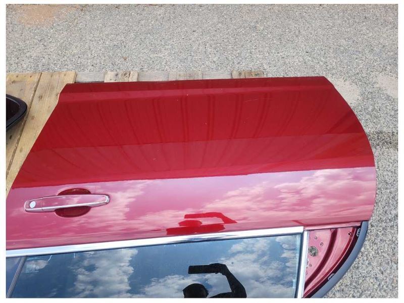 2008-2009 Pontiac G8 Sedan 6.0L V8 Driver Left Front Door Paint Maroon 2529 - The Parts Farm