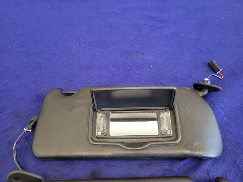 2003-2006 Chevrolet SSR Pickup Truck Pair Sun Visors Shade Light Black - The Parts Farm
