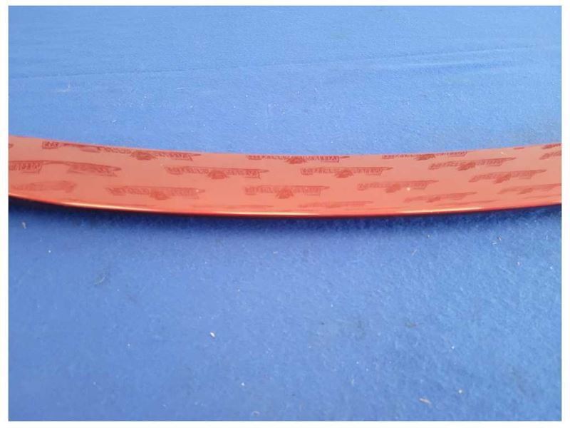 2015-2023 Ford Mustang GT Rear Spoiler Pedestal Mount Wing Paint Maroon Trunk - The Parts Farm