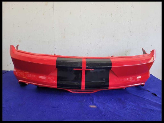 2015-2017 Ford Mustang GT S550 Rear Back Bumper Cover Valance Exhaust Paint PQ - The Parts Farm