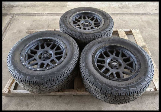 2015-2017 Ford F150 Pickup Truck Wheel 20x8-1/2 Black Nexen Rim Tire Off Road - The Parts Farm