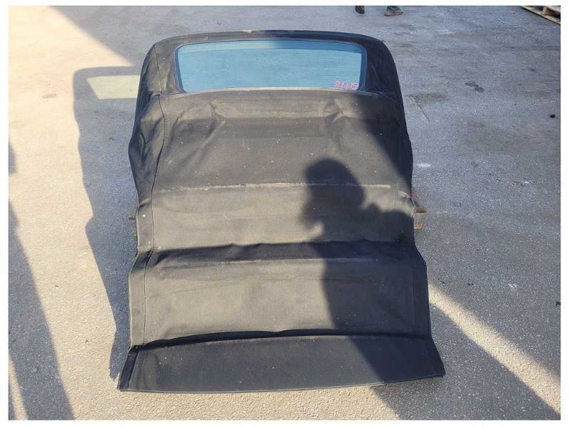 2001-2006 BMW M3 E46 Convertible Soft Top Cloth Roof Black 2448 - The Parts Farm