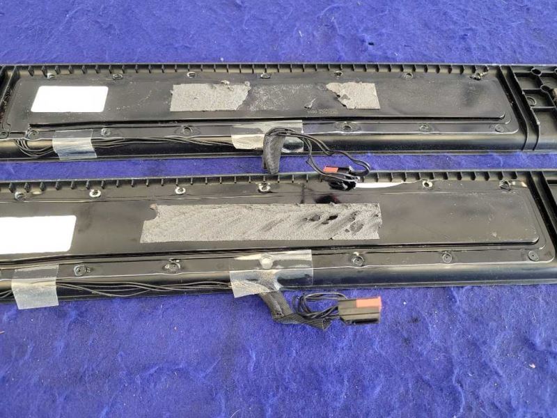 2015-2023 Ford Mustang GT S550 Pair Door Sill Plates Scuff Lighted Light 2279 - The Parts Farm