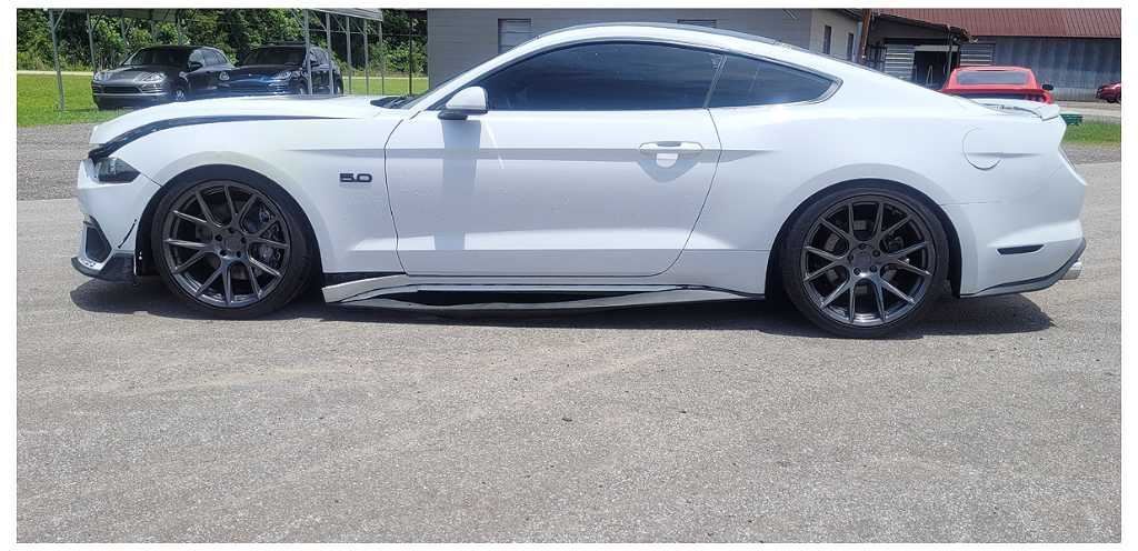 2018-2023 Ford Mustang GT Aftermarket Mach Driver Front Fog Light Cover 2571 - The Parts Farm