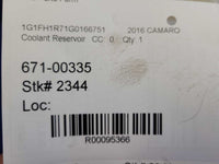 2016-2018 Chevrolet Camaro SS 6.2L Coolant Fluid Reservoir Cooling 2344 - The Parts Farm