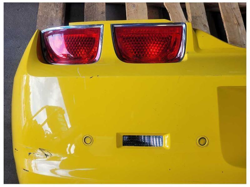 2010-2013 Chevrolet Camaro Rear Bumper Cover Park Assist UD7 Paint Yellow 2355 - The Parts Farm