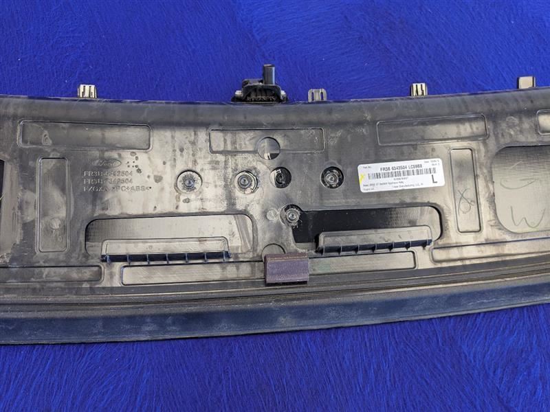 2015-2017 Ford Mustang GT Tail Finish Panel Black With Model Emblem OEM - The Parts Farm