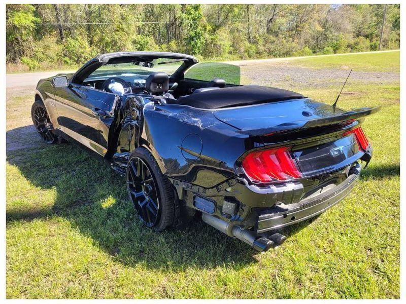 2018-2023 Ford Mustang GT S550 Convertible Rear Seatbelts Retractor Back 2543 - The Parts Farm