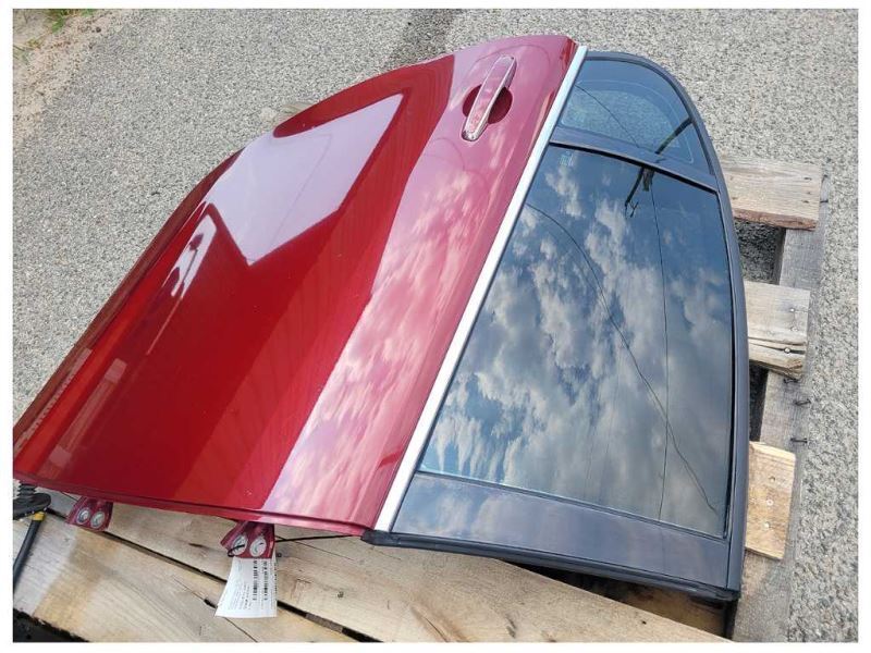 2008-2009 Pontiac G8 Sedan 6.0L V8 Passenger Rear Door Shell Paint Maroon 2529 - The Parts Farm