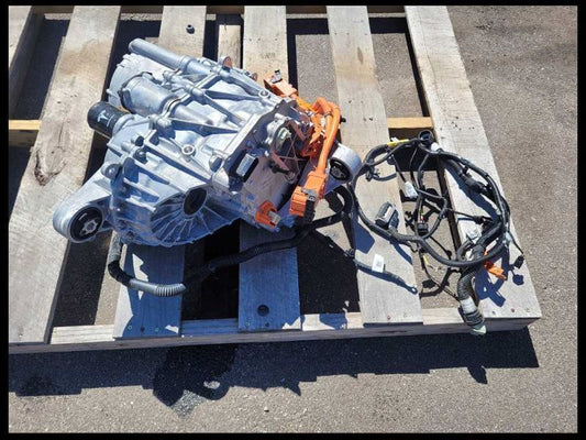 2018 Tesla AWD Model 3 Rear Drop Out Motor Engine Drivetrain Gearbox Drive