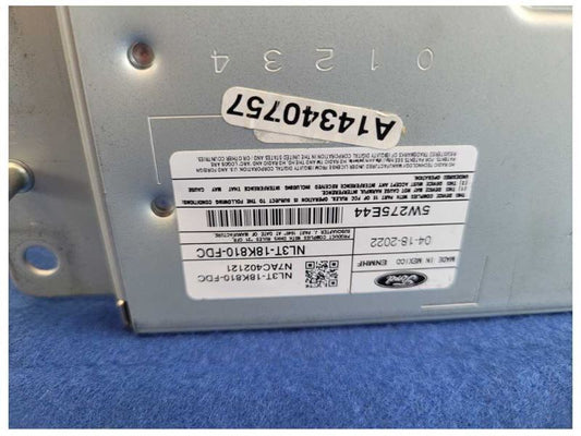 2022 Ford F150 F-150 Lightning Truck Audio Receiver Stereo NL3T-18K810-FDC 2523