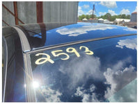 2013-2014 Ford Mustang GT Driver LH Rear View Mirror Spotter Glass Paint UA 2593 - The Parts Farm
