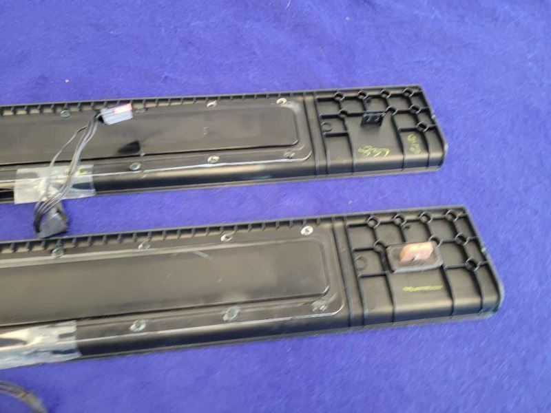 2015-2023 Ford Mustang GT S550 Pair of Lighted Door Sill Scuff Plates 2346 - The Parts Farm