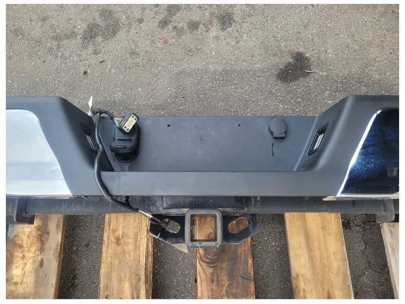 2018-2020 Ford F150 4x4 Pickup Truck Rear Bumper Receiver Hitch Chrome - The Parts Farm
