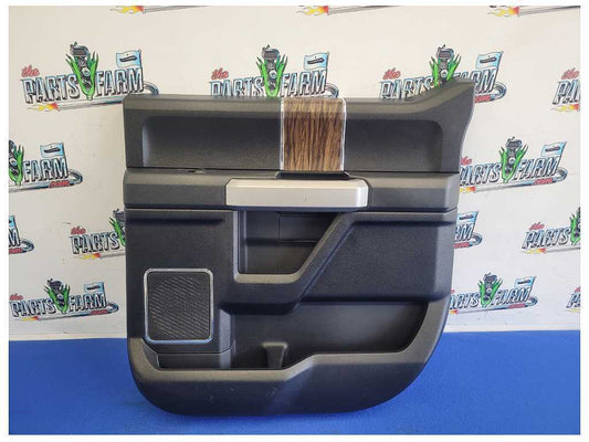 2018-2020 Ford F150 4x4 Pickup Truck Passenger Rear Door Panel Card Black 2490 - The Parts Farm
