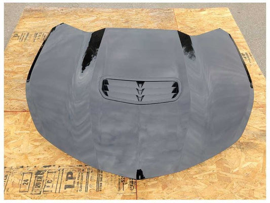 2019-2023 Chevrolet Camaro SS LT1 6.2L Front Hood Shell Vent Paint Black C124 - The Parts Farm