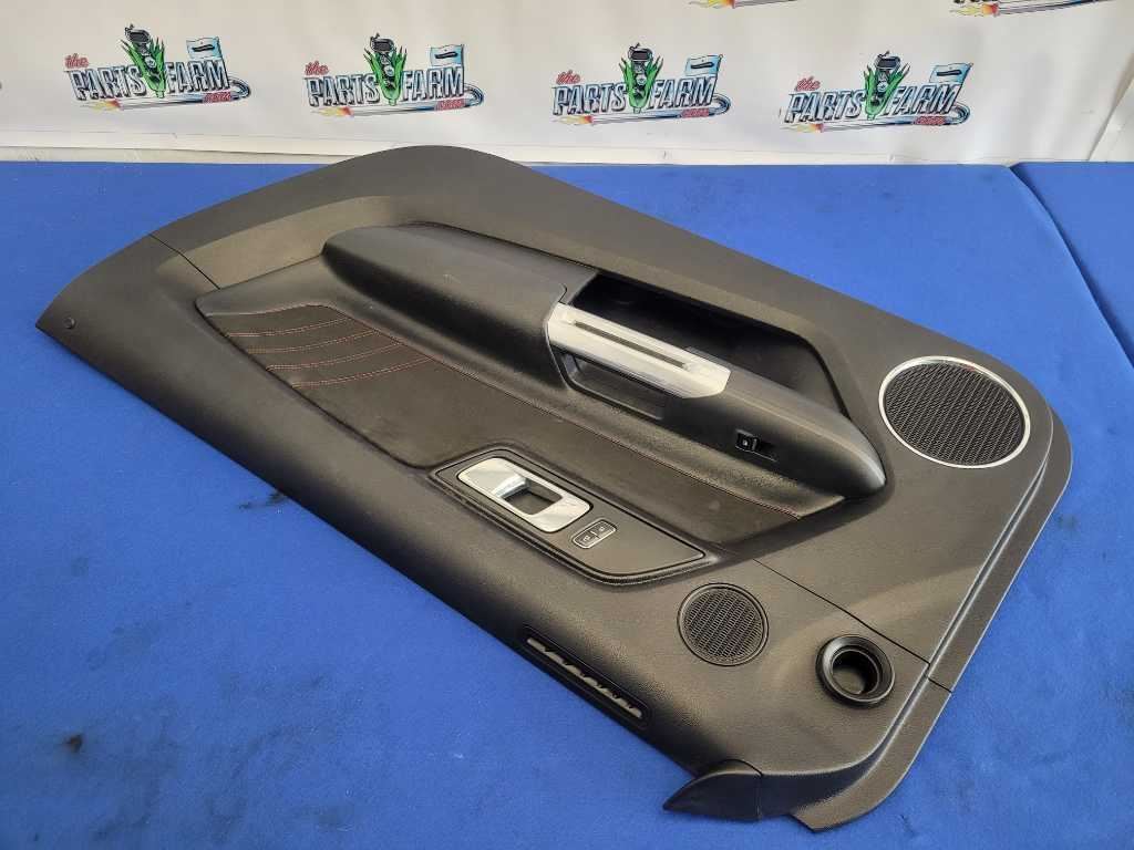 2015-2023 Ford Mustang GT Passenger Coupe Front Door Panel Red Stitching 2620 - The Parts Farm