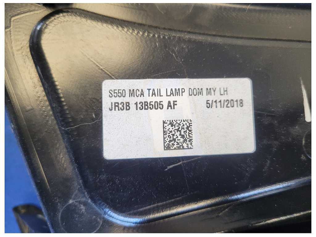 2018-2023 Ford Mustang GT S550 Driver Left LH Taillight Lamp Brake 2531 - The Parts Farm
