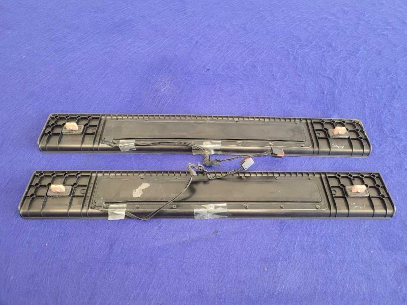 2015-2023 Ford Mustang GT S550 Pair Door Sill Plates Scuff Lighted Panel 2321 - The Parts Farm