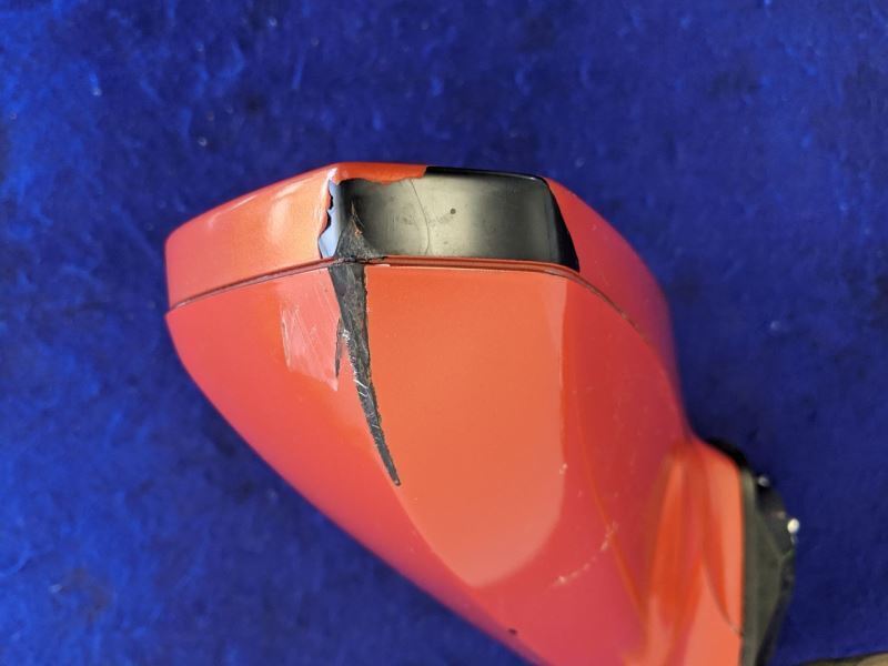 2010-2015 Chevrolet Camaro SS Driver Left View Mirror Power No Heat DG7 Orange - The Parts Farm