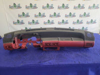 1987-1993 Ford Mustang GT LX 5.0L Dashboard Front Shell Red Black 2298 - The Parts Farm