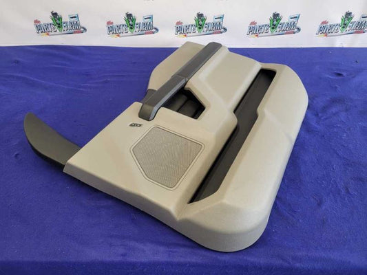 2015-2020 Ford F250 Pickup Truck Passenger Front Door Panel Gray Card 2296