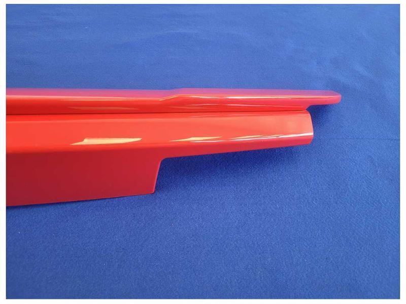 2024 Ford Mustang GT S650 Red Spoiler Rear Deck Wing Paint M42 - The Parts Farm