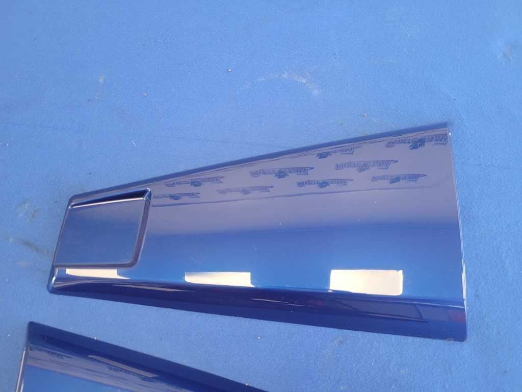 2011-2014 Ford Mustang GT GT500 Pair Side Window Quarter Scoops Louvers 2634 - The Parts Farm