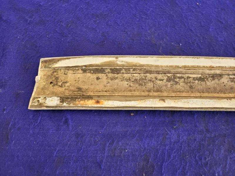 1987-1993 Ford Mustang GT LX 5.0L Driver Left Door Molding Trim Paint White - The Parts Farm