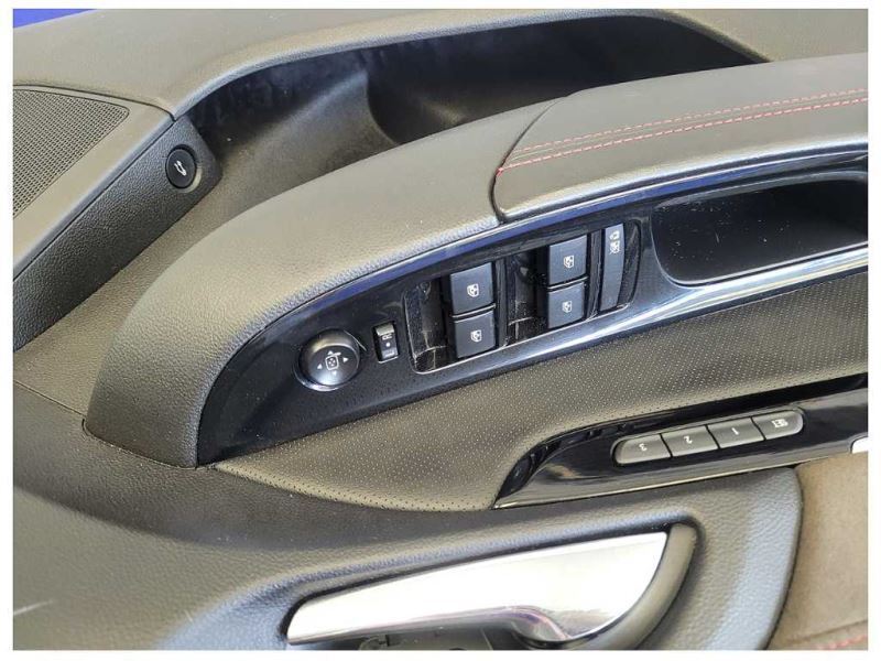 2014-2015 Chevrolet SS 6.2L Sedan Door Panels Front Back Suede Card 2350 - The Parts Farm