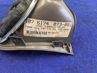 1999-2004 Ford Mustang Cobra SVT DOHC 4.6L Shifter Bezel Trim Brown Boot Leather - The Parts Farm