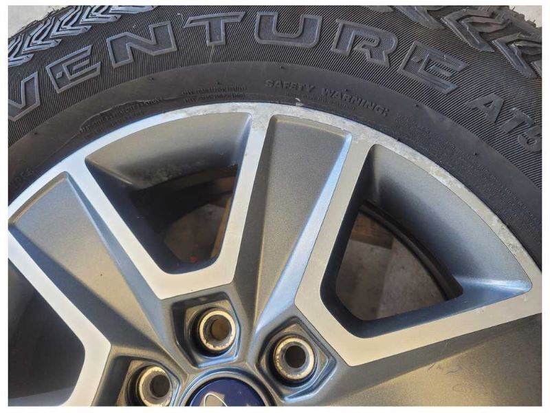 2015-2020 Ford F150 Pickup Truck Wheel 18x7.5 Painted 6 Spoke Silver Tire 2509 - The Parts Farm