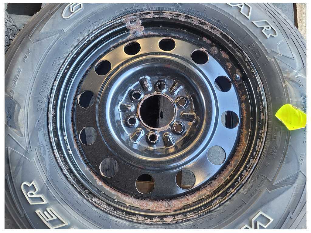 2015-2022 Ford F150 Pickup Truck Wheel 17x7.5 Steel 12 Holes Painted Spare 2505 - The Parts Farm